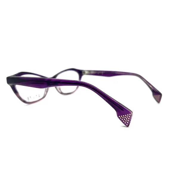 AUTHENTIC & NEW - STATE BELMONT PLUM BLUSH MADE IN USA - EYEGLASSES 51-17-140